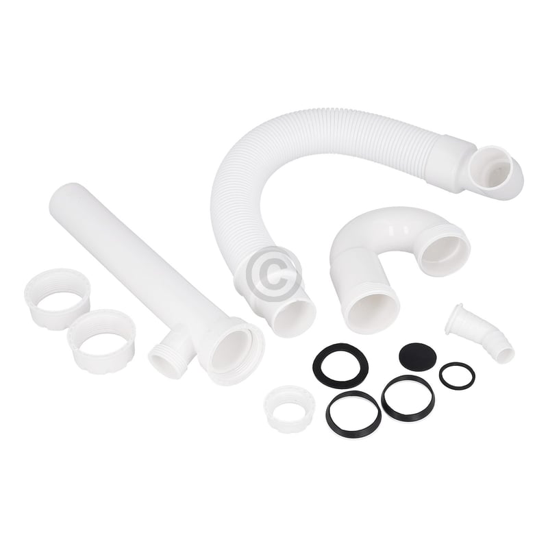 Siphon 1 1/2"x40/50mm flexibel mit 3/4" Geräteanschluss KIRCHHOFF 98836548