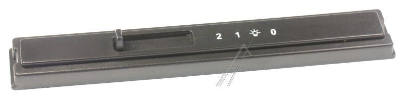 Schieber schwarz 2V für Dunstabzugshaube Electrolux AEG 50275499007 für Alno, Electrolux, Turboair, Whirlpool