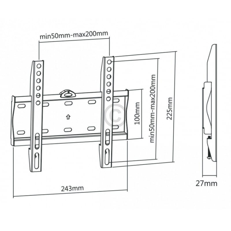 Wandhalter für TV 23-42" starr Superior SUPSTV001