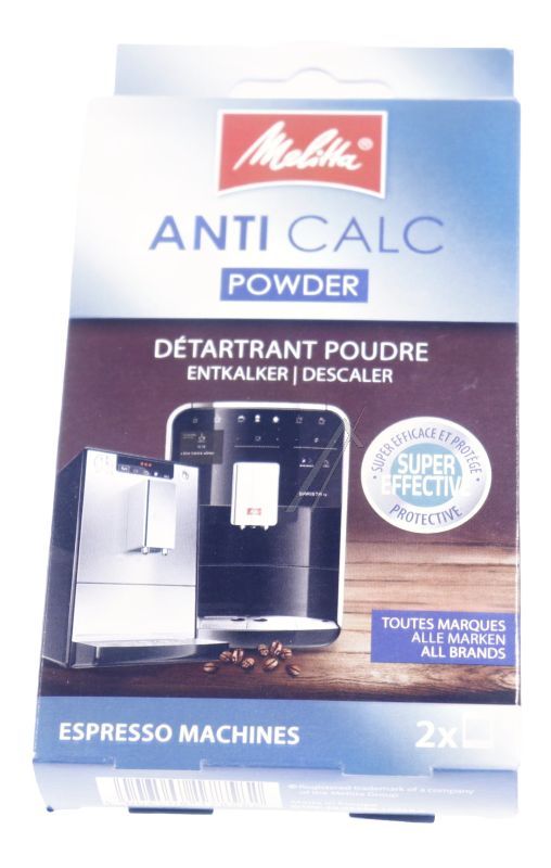 Entkalker Pulver 2x40g für Kaffeemaschine Melitta 6782669 Maschinenpflege