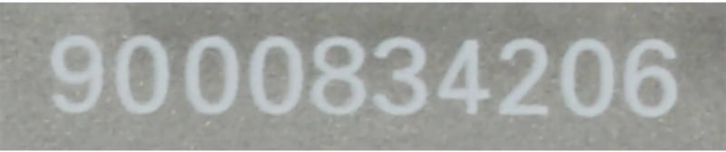 Glaskeramikfläche 00689716 Originalersatzteil von Bosch