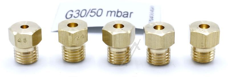 Düsenset für Ofen Hisense/Gorenje 175811 4-teilig, G30/50