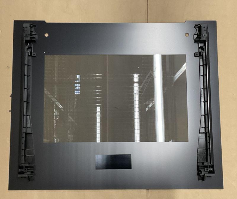 Ofen-Frontglas 60cm Bosch/Siemens 20005568 Schwarz, für Backöfen