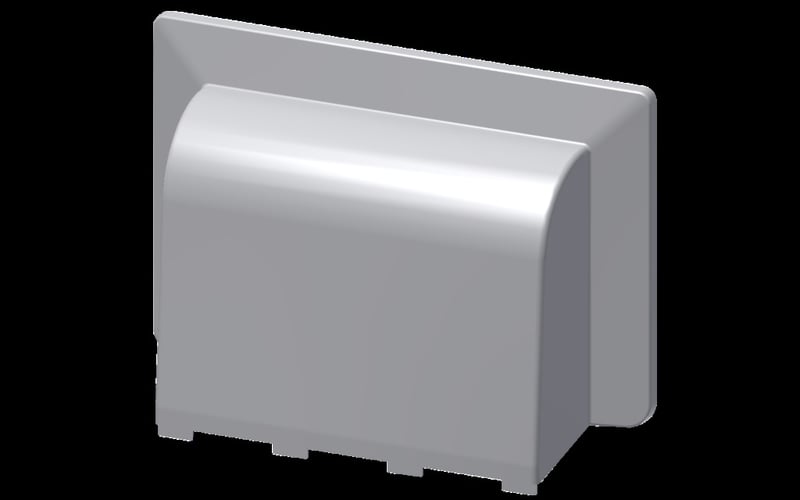 Kanaladapter UP Meltem 200288 M-WRG-KA/UP für Wohnraumlüfter MELTEM