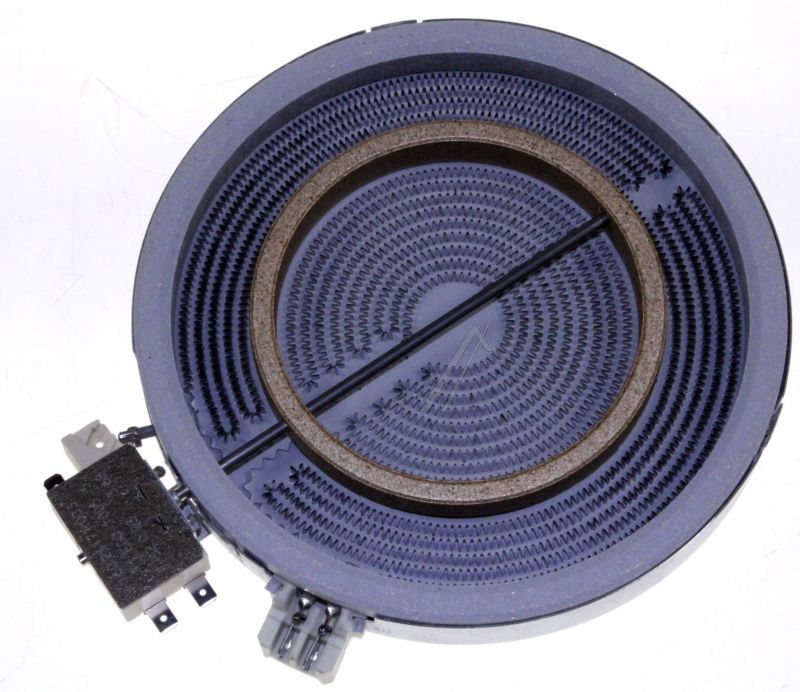 Kochplatte 2000W für Smeg Ofen 805690356 Doppelring, 180/120mm