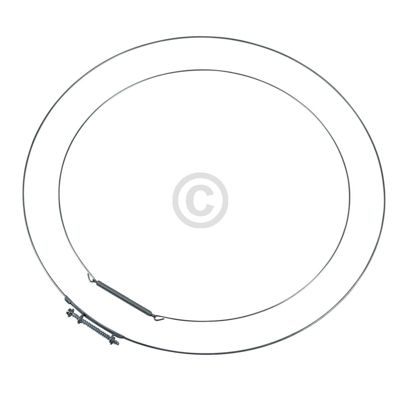 Türmanschette BOSCH 00772663 Türgummiring mit 2 Spannringen für Waschmaschine Frontlader