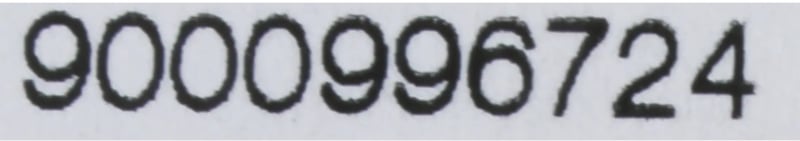 Bedienblende 11004575