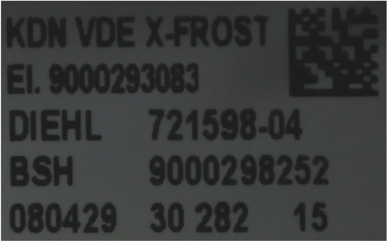 Bedienblende 00670429