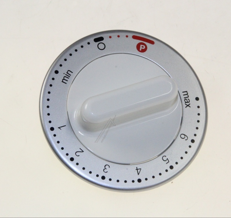Drehknopf für Küchenmaschine DeLonghi KW710191 weiß/silber
