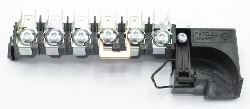 6-Pol-Kabelklemme für Electrolux Ofen 140045617010 Backofen-Anschluss