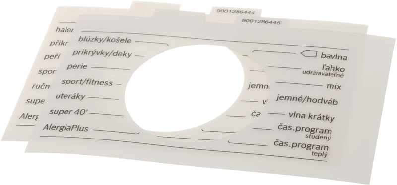 Blende für Trockner Bosch 10005460 Frontblende, weiß