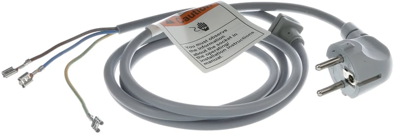 Anschlusskabel für Trockner Bosch 00654237 Stromkabel, Wäschetrockner