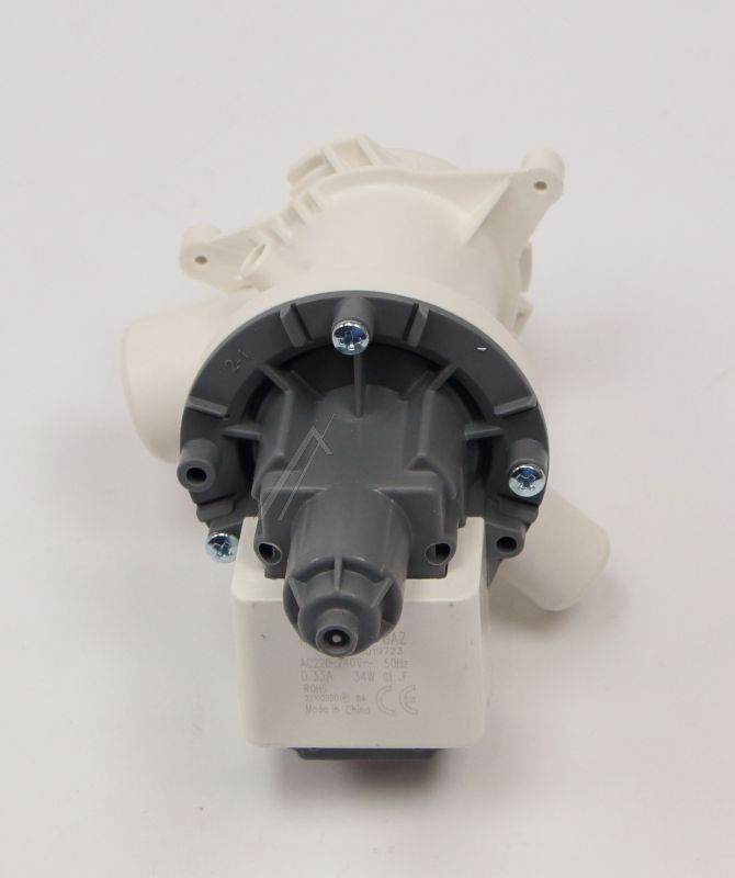 Laugenpumpe für Waschmaschine Beko/Smeg COM B15-6AZ mit Entleerungsanschluss