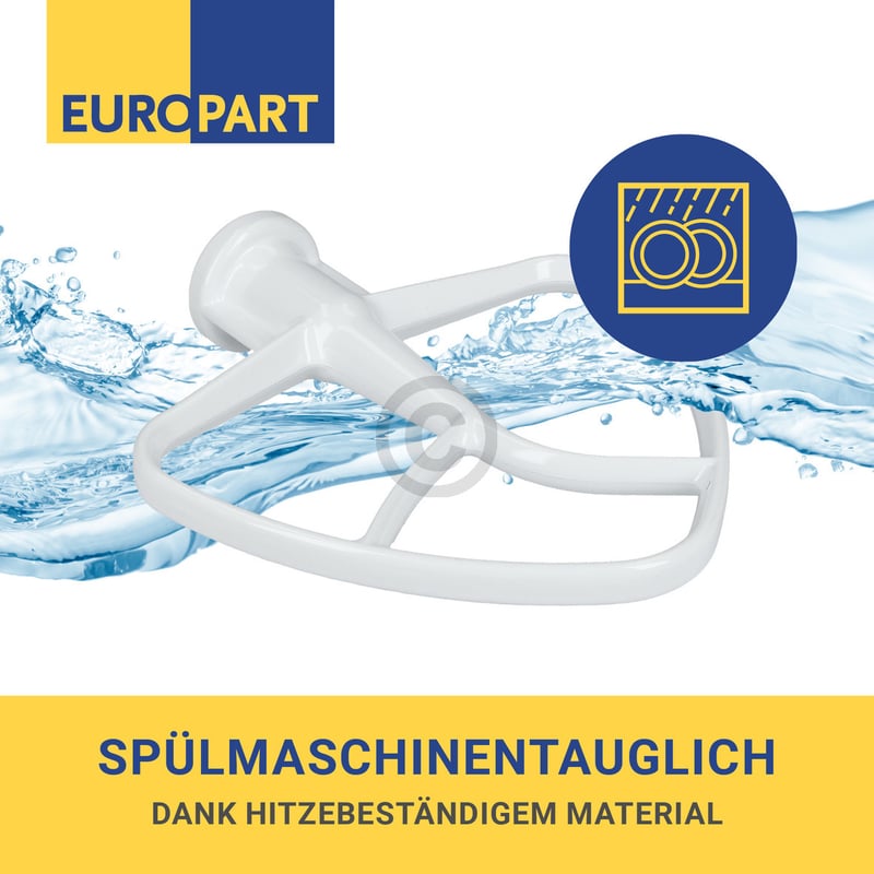 Flachrührer wie K45B KitchenAid 488000510843 für Küchenmaschine