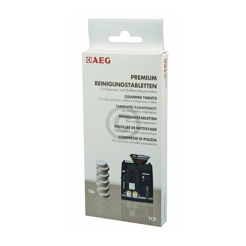 Kaffeemaschinen-Reiniger Tabs AEG, 10 Stück 950078803 AEG, Electrolux, Juno, Zan