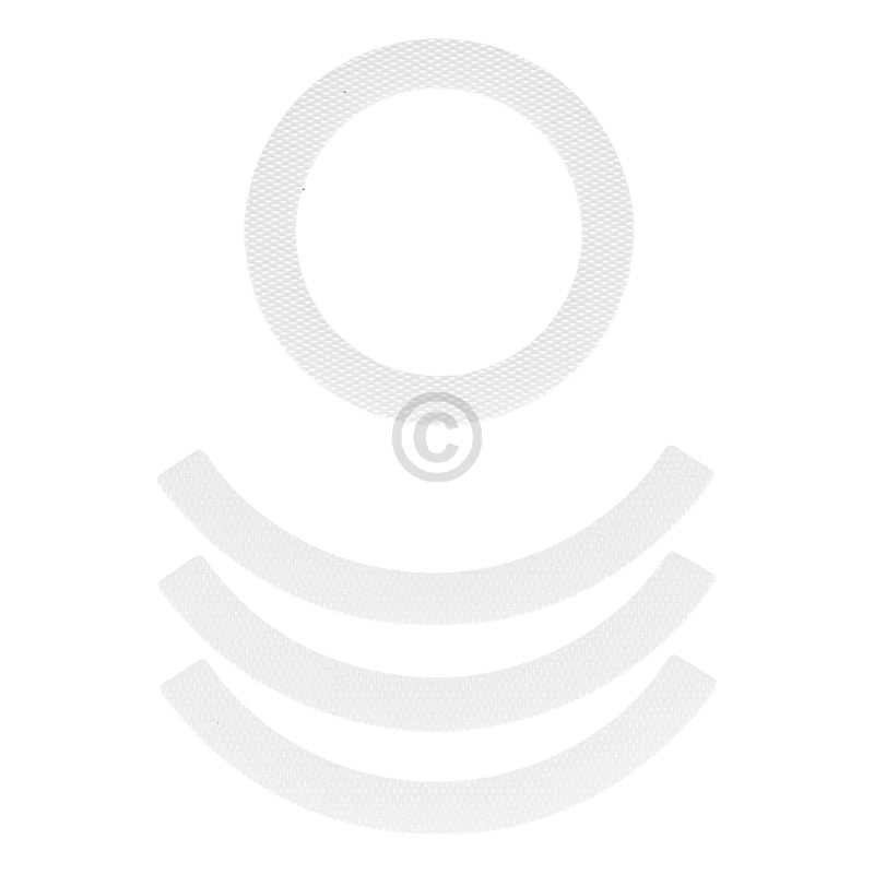 Velcro 201-2478-1827 Ecovacs