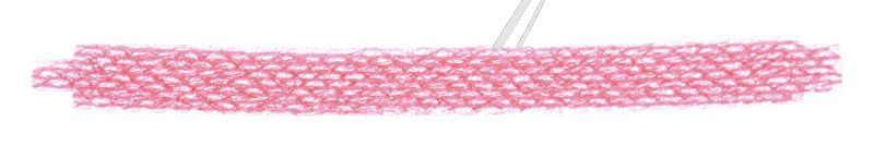 Abstandhalterbürste für Samsung Staubsauger DJ6370117B Filz, rot