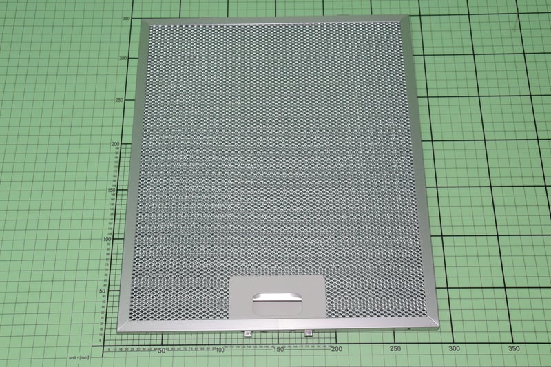 Aluminium filter 275x335x9 1030878