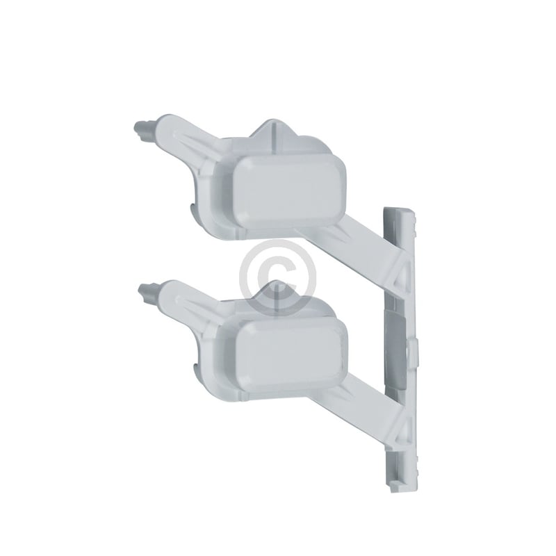 Tastenkappe weiß, 2-fach 481010453065 Bauknecht, Whirlpool, Ikea