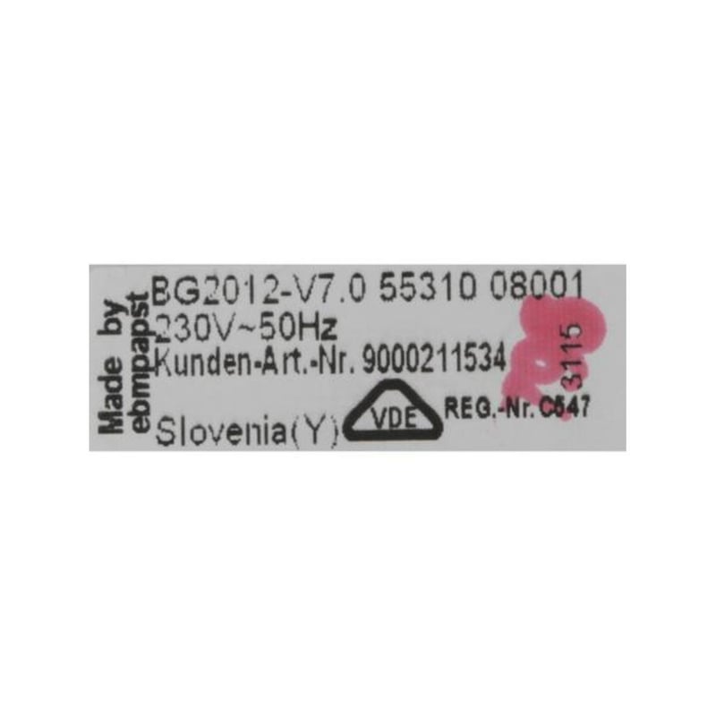 Lüftermotor 00676787