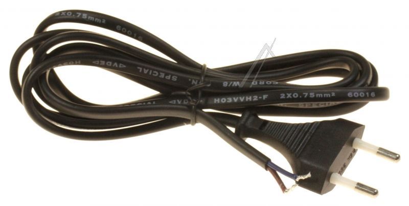 Euro-Netzkabel für Fernsehen & Telefonie Com [Hersteller-Artikelnummer] 1,5m, blank