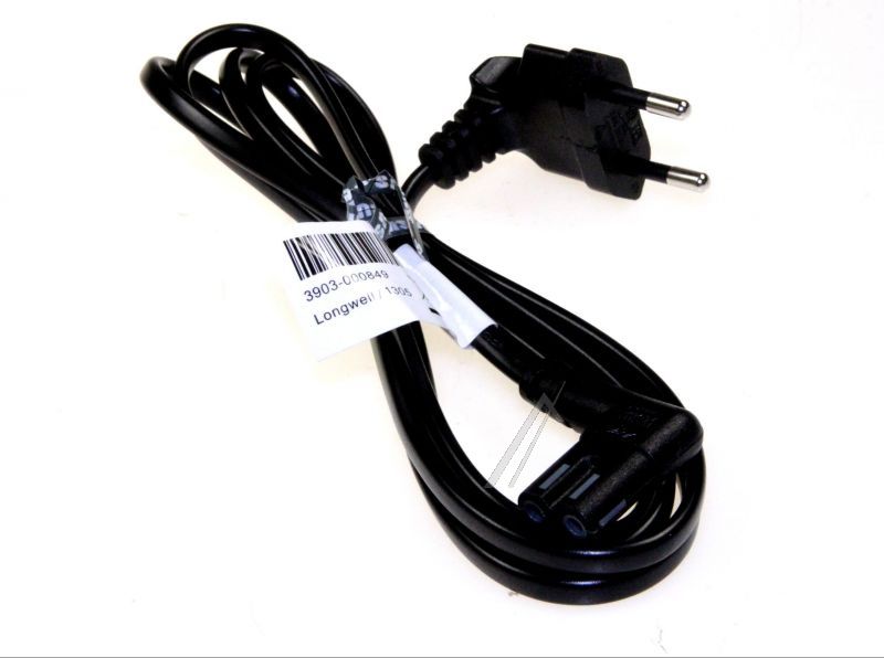 Gewinkeltes Netzkabel für Samsung Fernseher 3903000849 250V, 2,5A, 1,55m