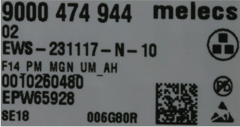 Leistungsmodul programmiert 00659917