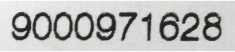 Bedienblende 11003817