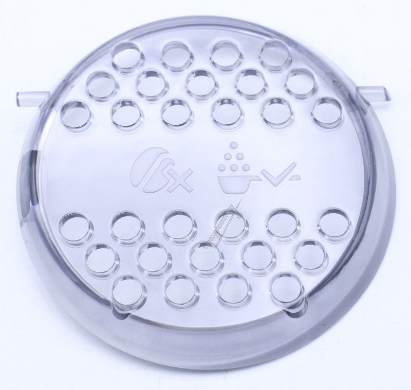 Kaffeetrichterklappe für Saeco Kaffeemaschine 421944070991 natur/grau