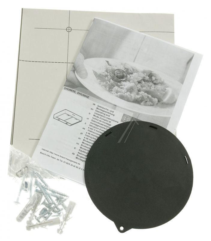 Befestigungssatz für Dunstabzugshaube Bosch 00615447 Montagematerial