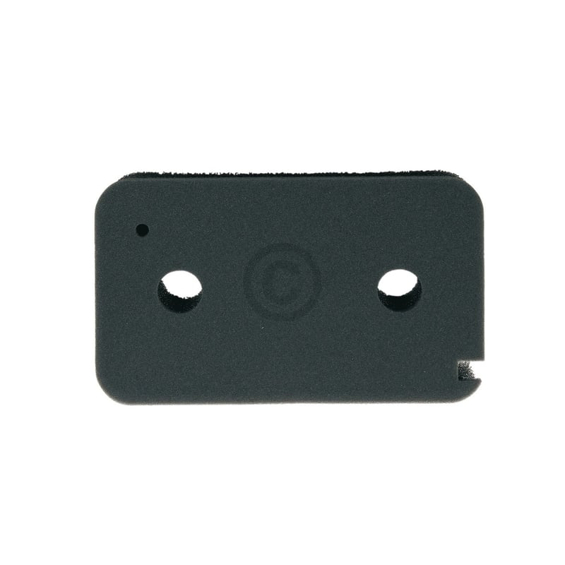 Schaumfilter Miele 9499230 215x130mm Sockelfilter an Wärmetauscher Trockner Waschschleuderautomat