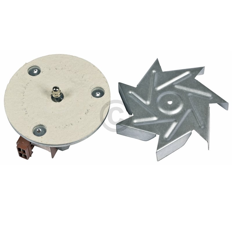 Heißluftventilator wie ARISTON Whirlpool smeg mit Flügel für Backofen Herd