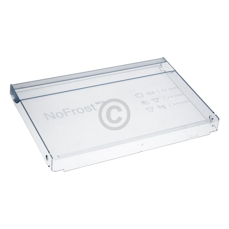 Schubladenblende für BigBox SIEMENS 11013060 in Gefrierschrank KühlGefrierKombination