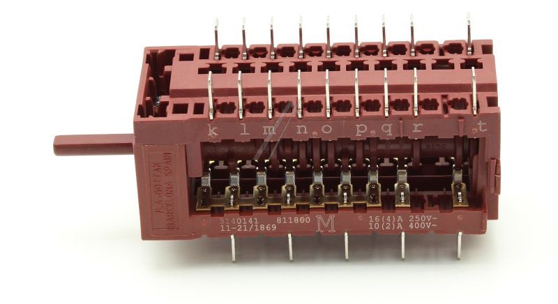 Backofenschalter für Ofen Teka 83140141 Drehfunktion