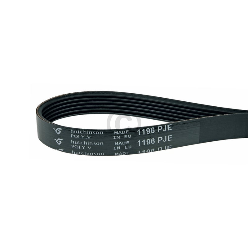 Keilrippenriemen 1196PJ6E wie AEG 1323531200 für Waschmaschine Waschtrockner