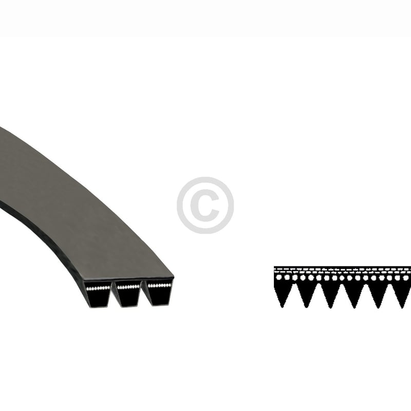Keilrippenriemen 1200PJ6 wie AEG 899645428420/0 für Waschmaschine Waschtrockner