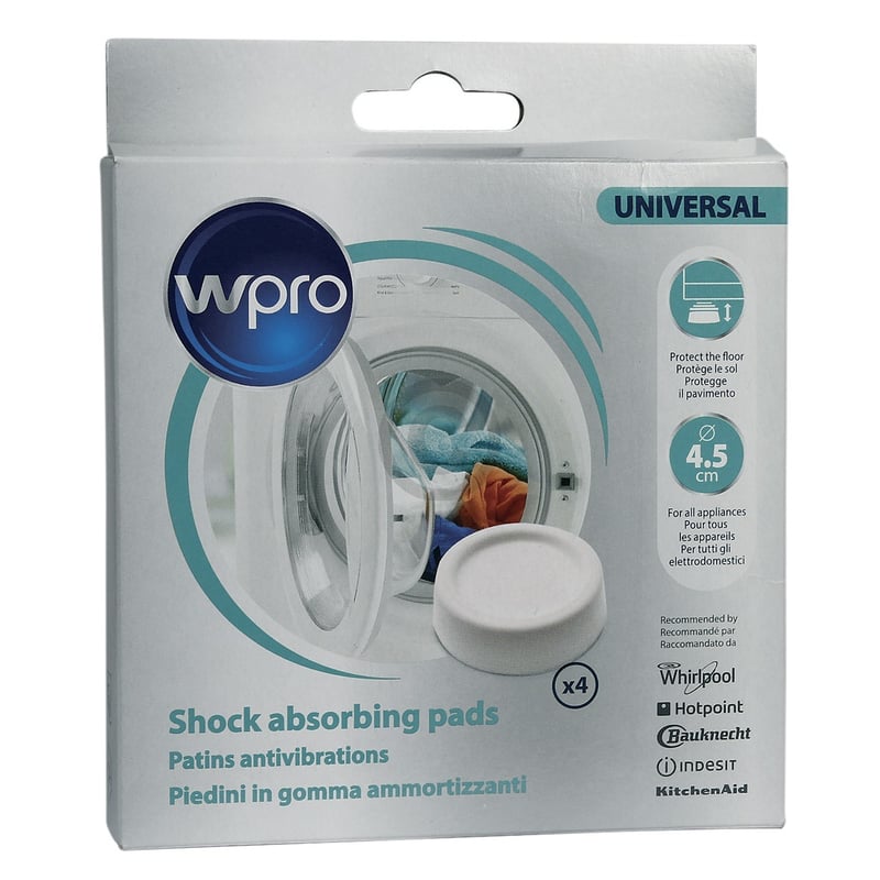 Schwingungsdämpfersatz rund weiß Wpro 484000008531 SKA202 4Stk