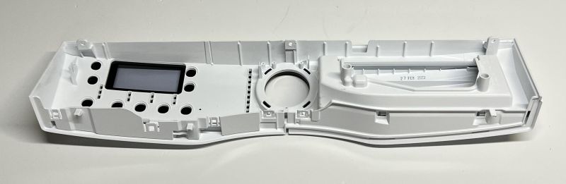 Bedienblende weiß für Waschmaschine AEG 140177166018 Gehäuseteil