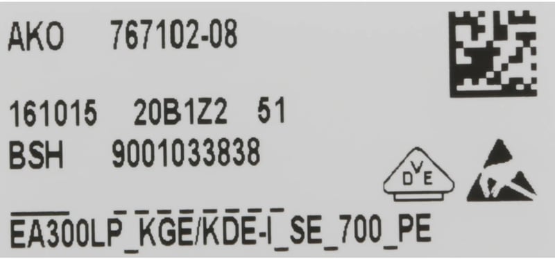 Steuerungsmodul programmiert 12019704