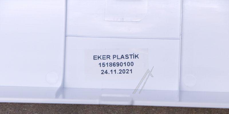 Sockelblende für Geschirrspüler Beko Grundig Arcelik C00872464 mit Schwamm, Feuchtigkeitsschutz.