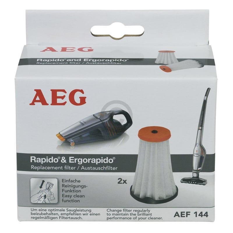 AEF144 Austauschfilter (geeignet für Rapido AG51/AG61, Ergorapido AG18/AG30/AG31
