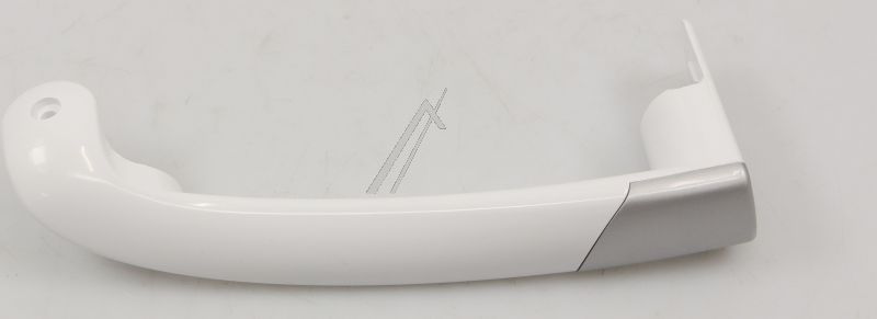 Türgriff für Kühlschrank Beko/Grundig/Arçelik C00915185 Chrom, Gefrierfach links Kühlfach rechts