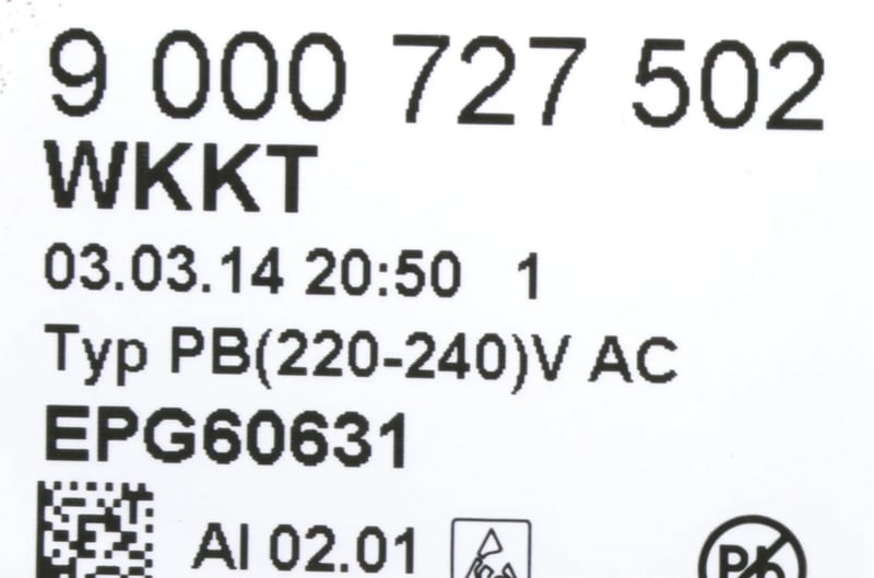 Leistungsmodul programmiert 00659087