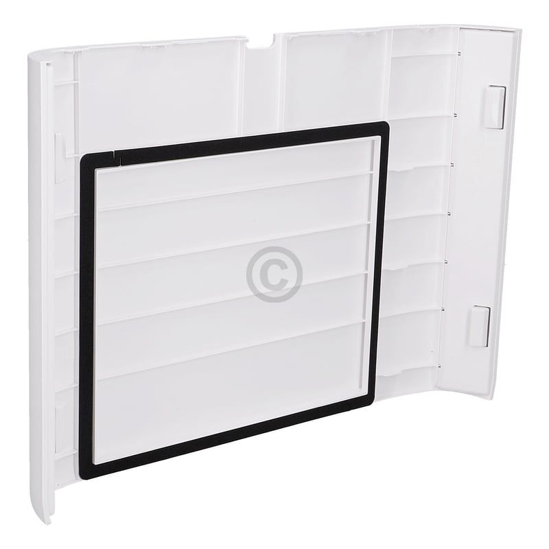 Dust collection compartment cover（white） 201-2497-0012 Ecovacs