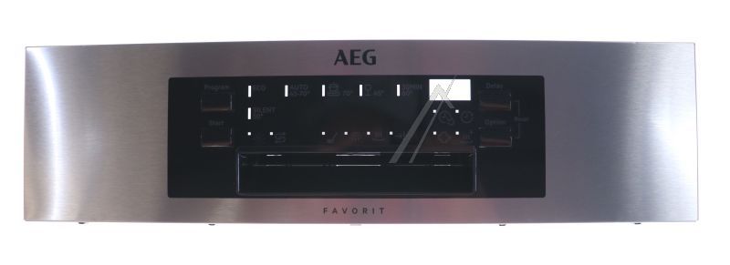 Bedienblende Edelstahl für Gehäuseteile AEG 140067402028 Frontblende