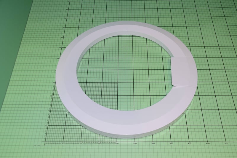 Türring für Waschmaschine Amica 1039378 Aussen