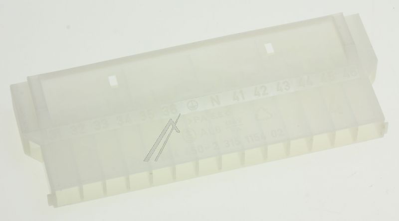 Steckkontakt für Herde, schwarz - 230 Volt (3151154022)