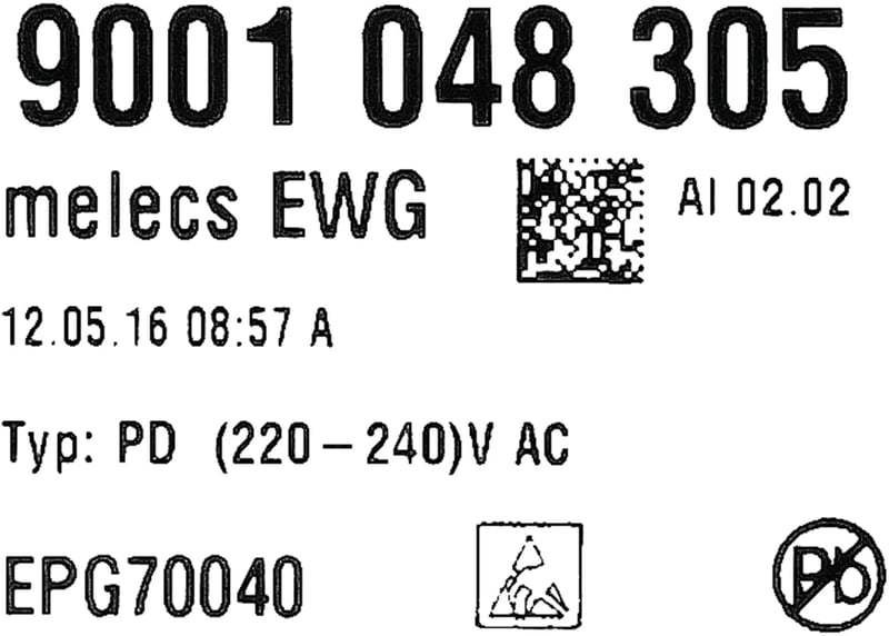 Leistungsmodul programmiert 12013751