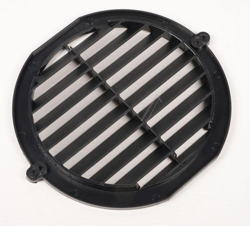 Richtgitter für Ofen Whirlpool Indesit 488000630651 d150 ABS schwarz