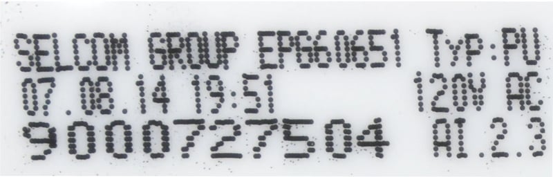 Steuerungsmodul programmiert 00655743